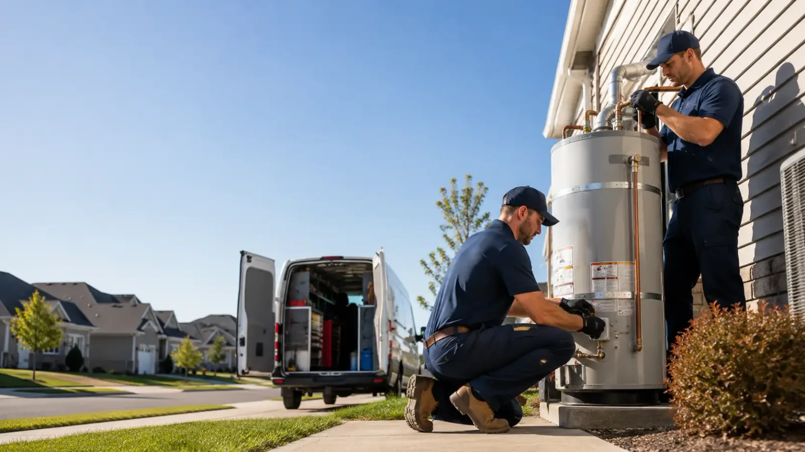 Water Heater Installation in Hansboro, ND